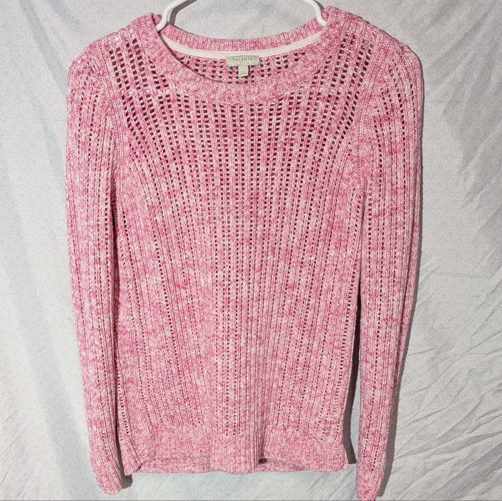 Talbots Pink Knit Women's Sweater